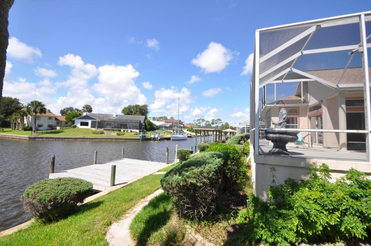 Sunset Bay Beautiful Pool Home - Bring Your Boat Or Jet Ski - Canal With Dock- Sleeps 10 - 4 Bd ปาล์มโคสต์ ภายนอก รูปภาพ